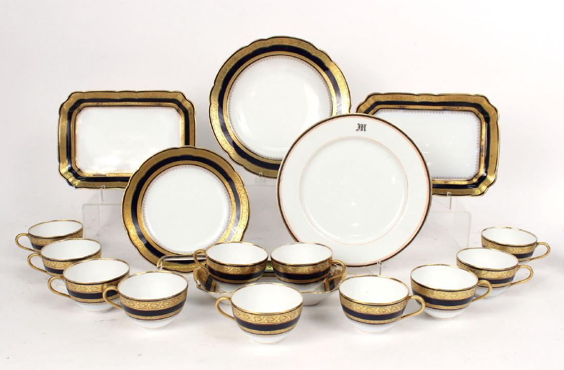 Coalport Porcelain Dessert Set (1 of 10)