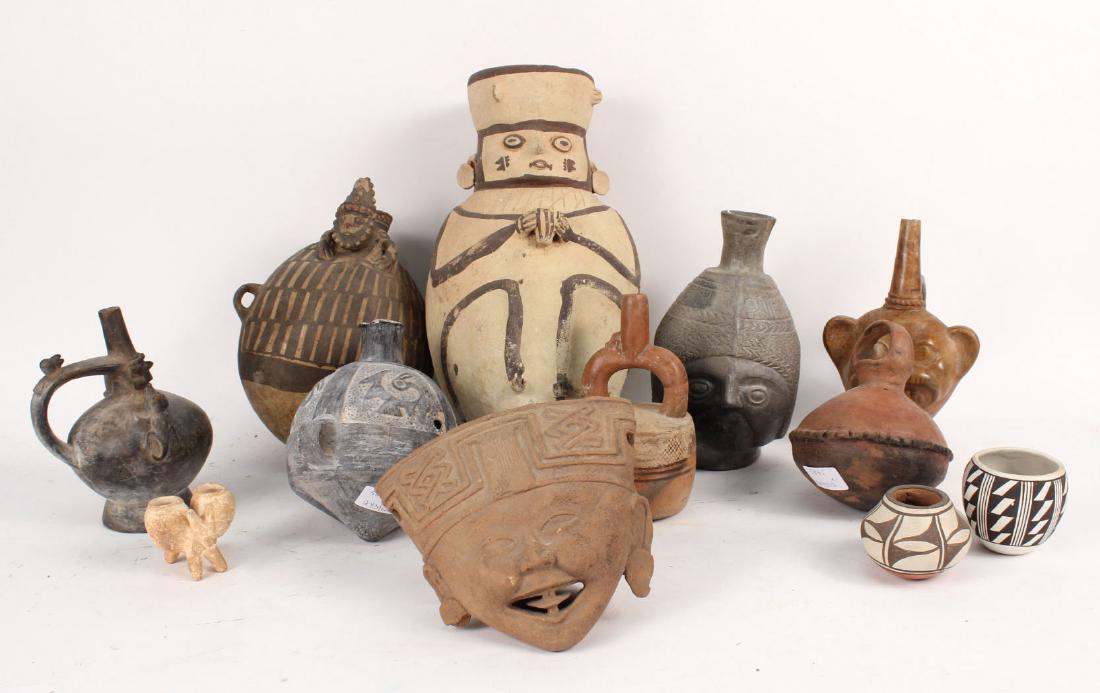 Group of Ethnic Pottery and Ceramic Articles (1 of 8)