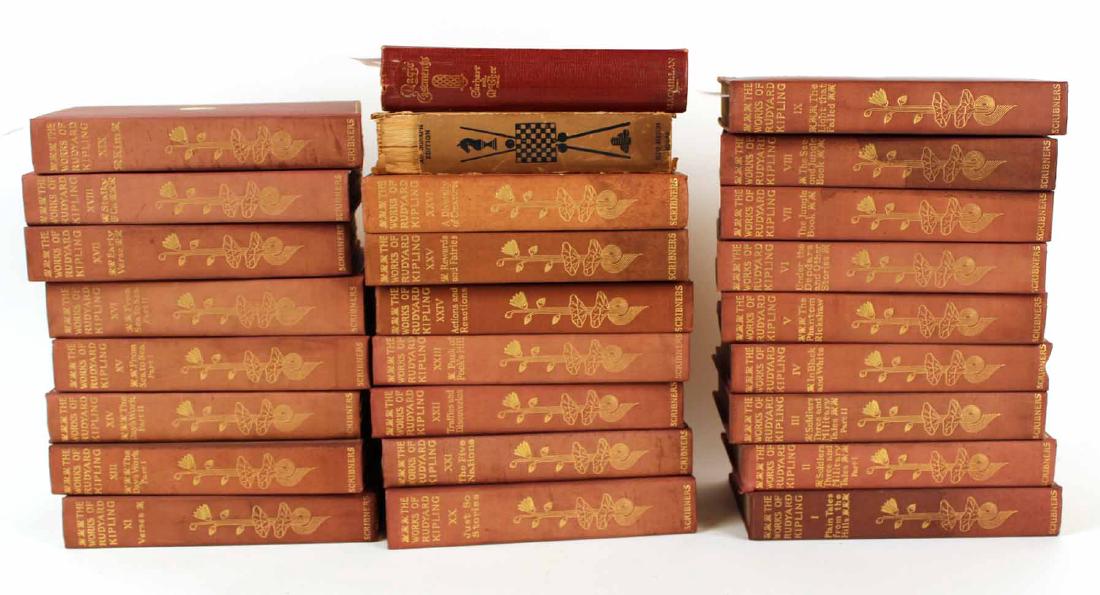 Tweny-Four Volumes "The Works of Rudyard Kipling" (1 of 9)