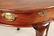 Queen Anne Style Mahogany Demi-lune Games Table - 4