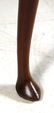 Queen Anne Style Mahogany Demi-lune Games Table - 5