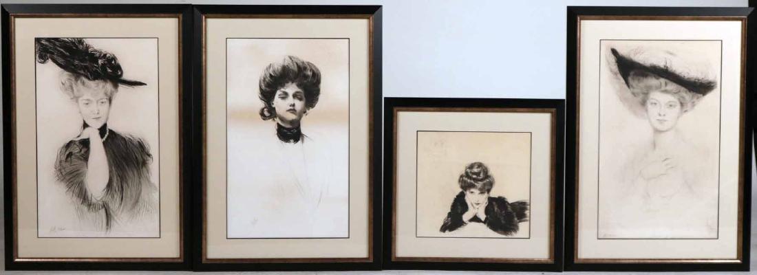 Four Black and White Portrait Prints (1 of 10)