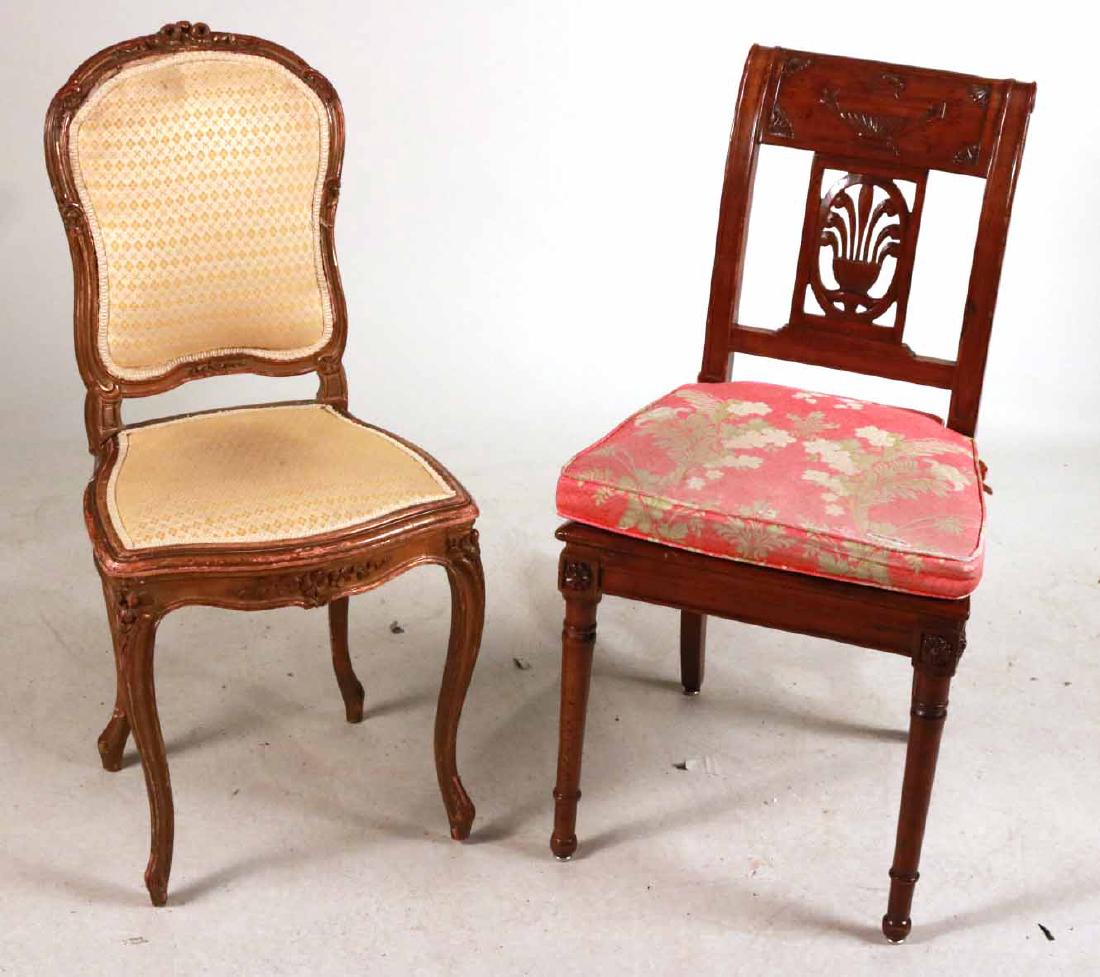 Louis XV Style Gold-Painted Side Chair (1 of 10)