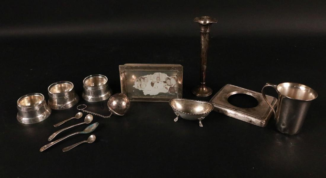 Group Small Sterling Silver Table Items (1 of 9)