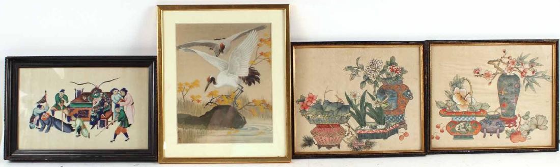 Colorful Chinese Painting on Rice Paper (1 of 5)