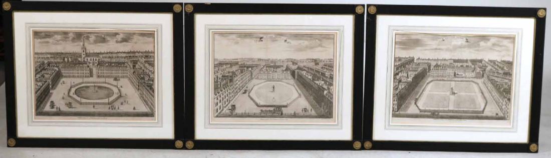 Three English Architectural Prints (1 of 7)