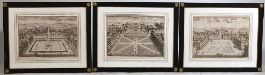 Three English Architectural Prints (1 of 7)