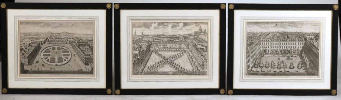 Three English Architectural Prints (1 of 7)