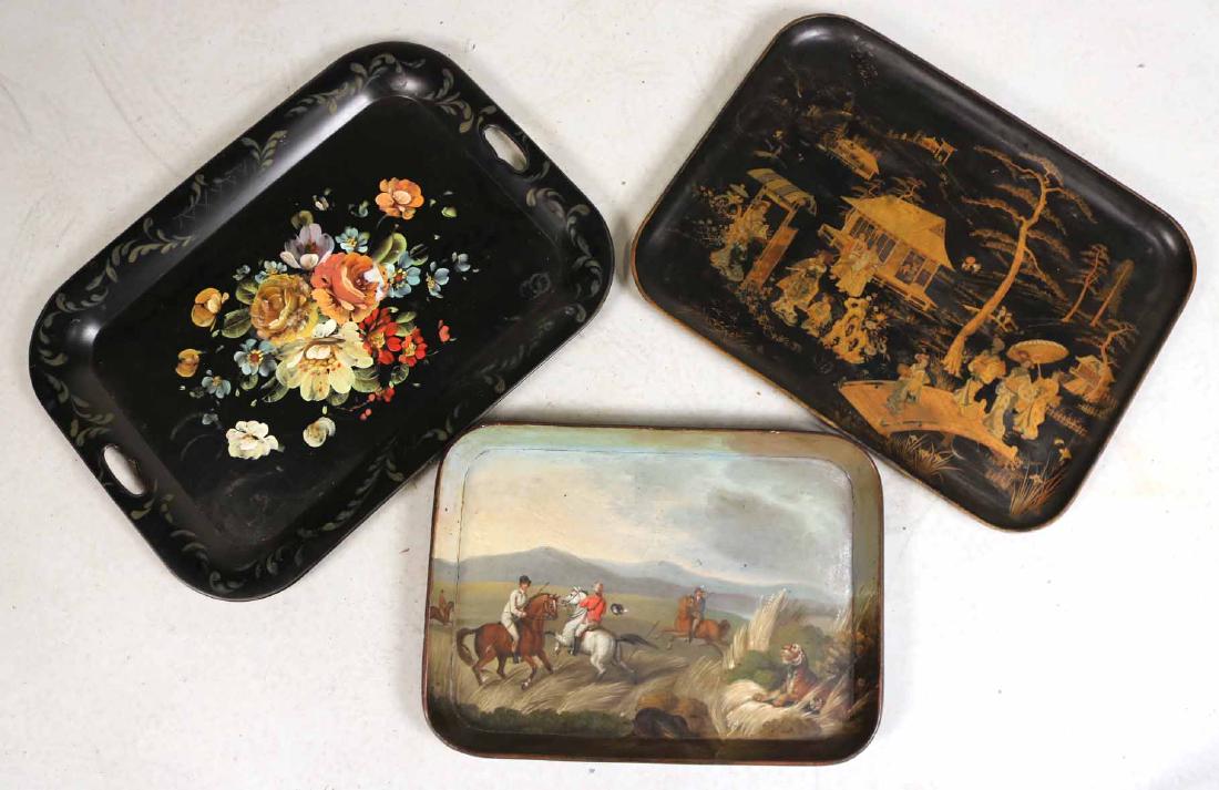 Painted Tole-Tray (1 of 8)