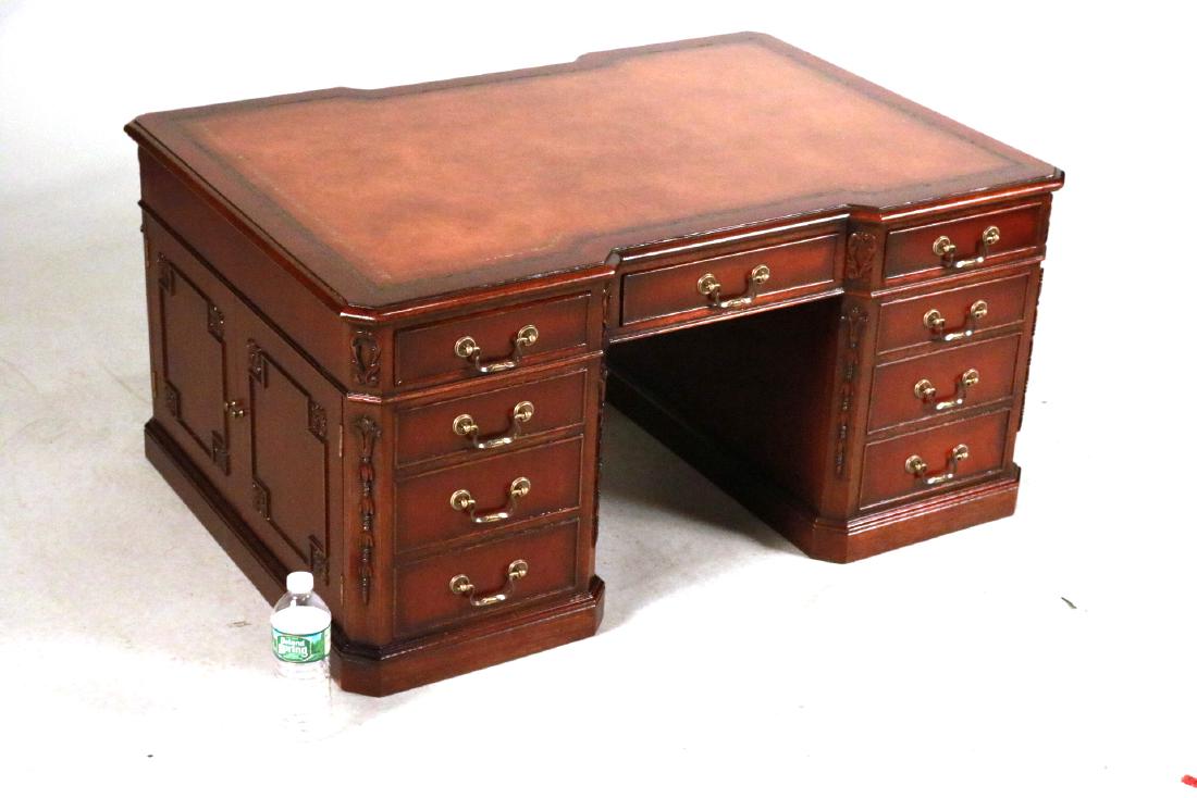 Georgian Style Mahogany Child's Partners Desk (1 of 8)