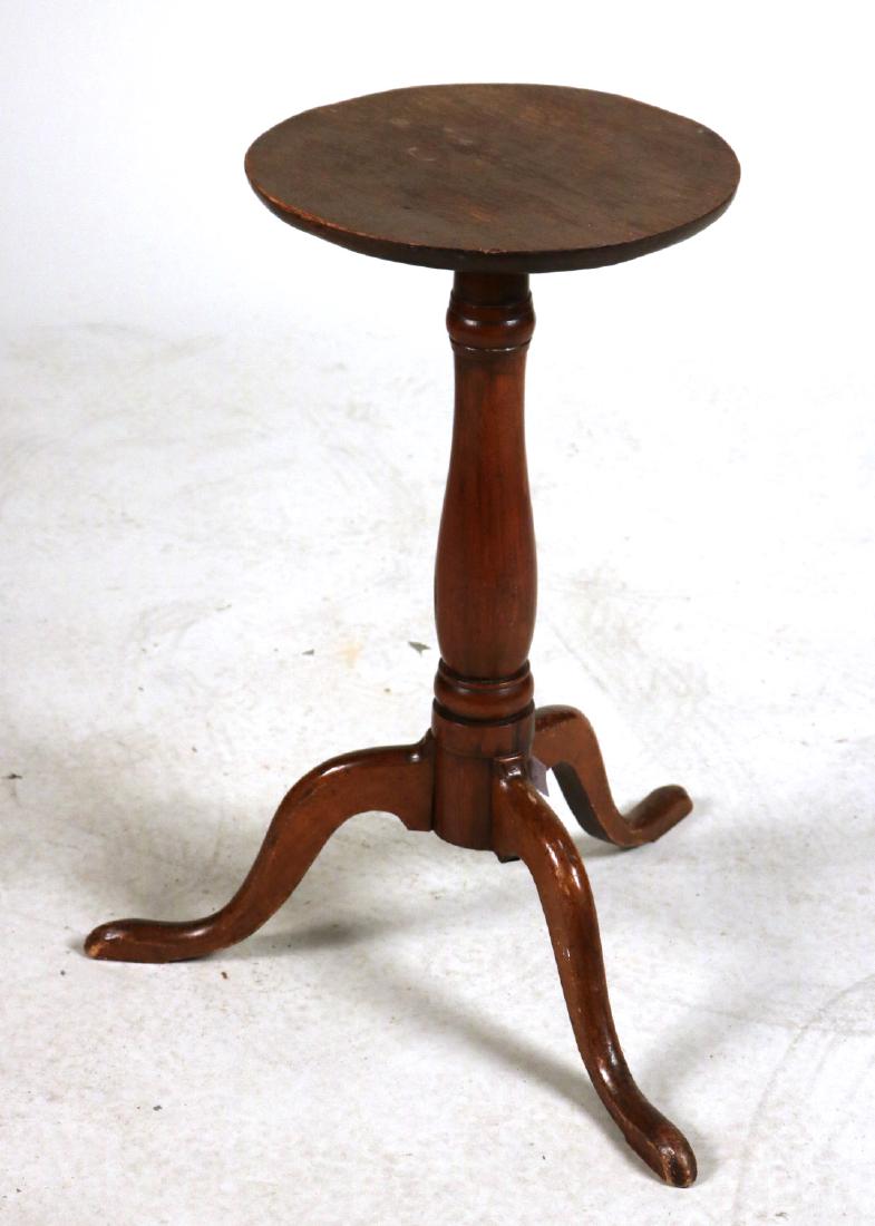 Federal Stained Cherrywood Candlestand (1 of 4)