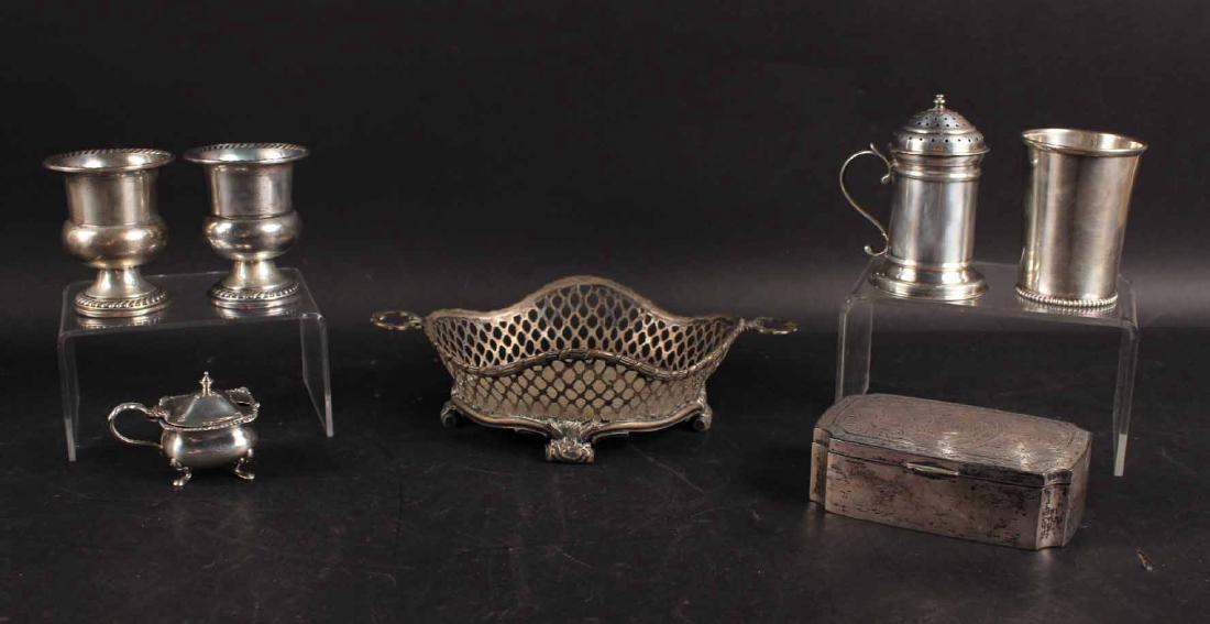 Group of Continental and Sterling Silver Items (1 of 9)