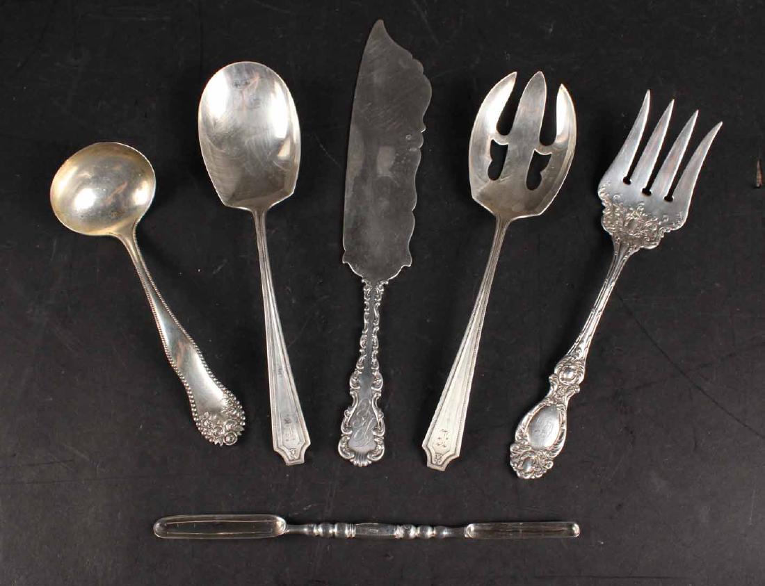 Group of Sterling Silver Flatware Serving Pieces (1 of 10)