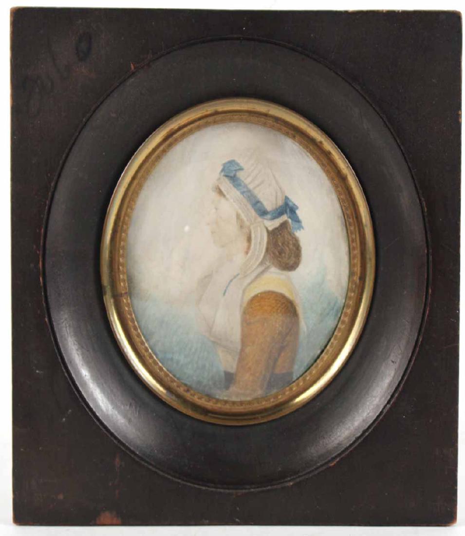 Portrait Miniature of Mrs. Nancy M. Handy (1 of 7)