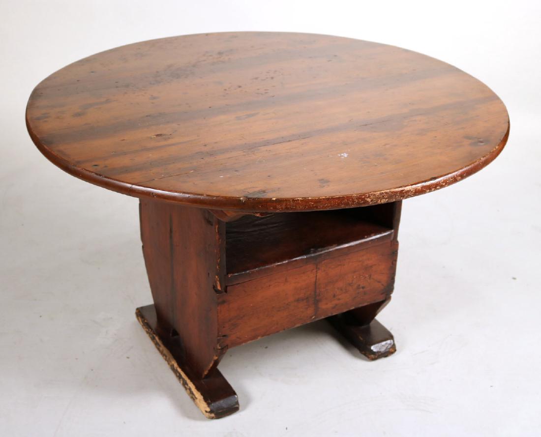 Queen Anne Maple Hutch Table (1 of 7)