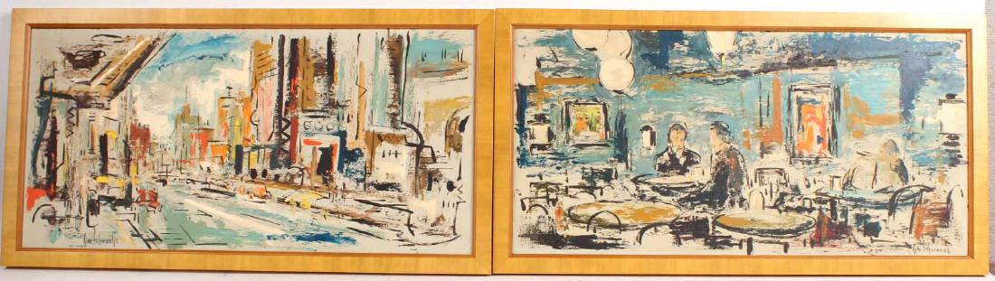 Two Oils on Panel, George Schwacha Jr (1 of 7)