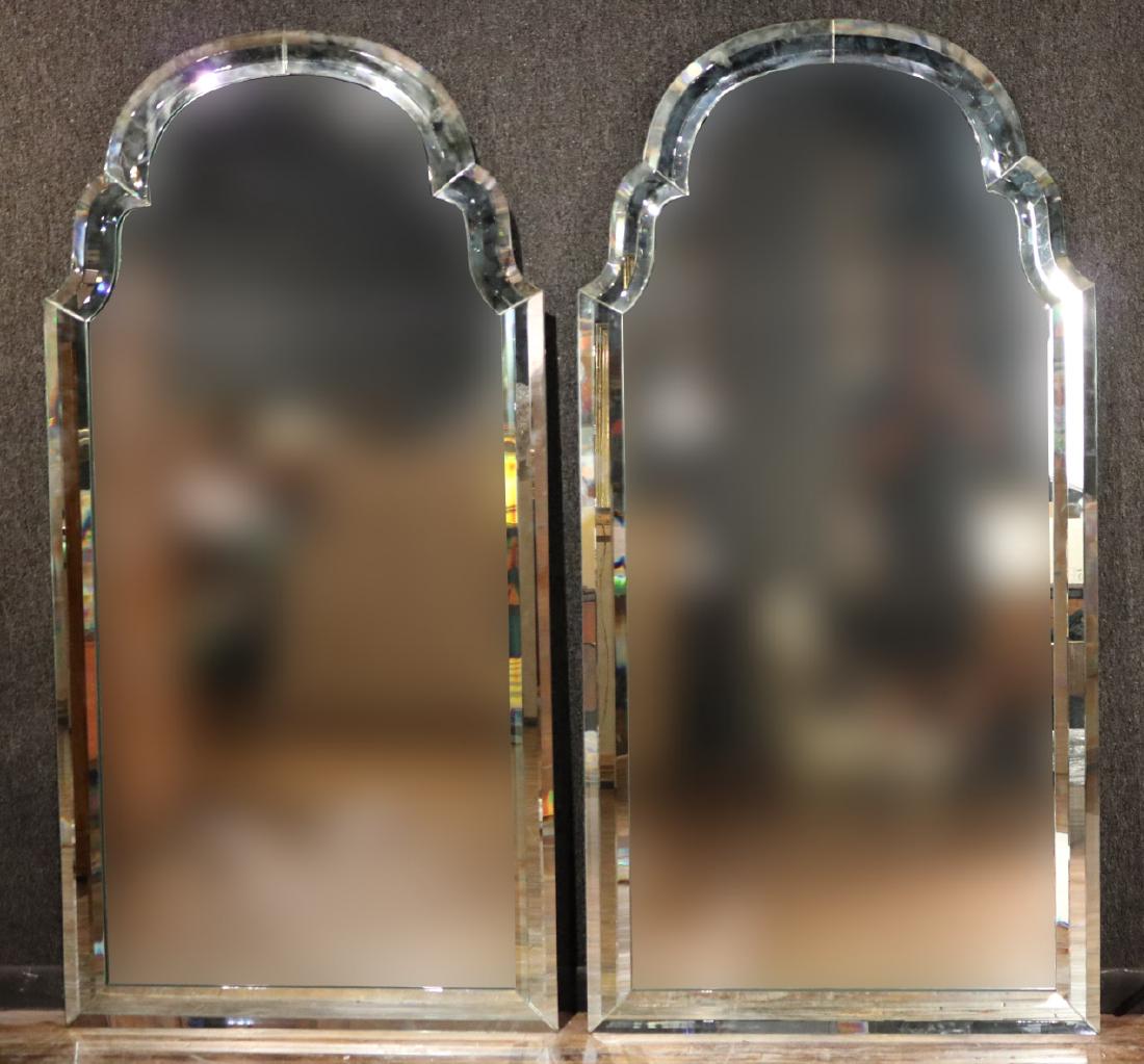 Pair of Queen Anne Style Mirrors (1 of 6)