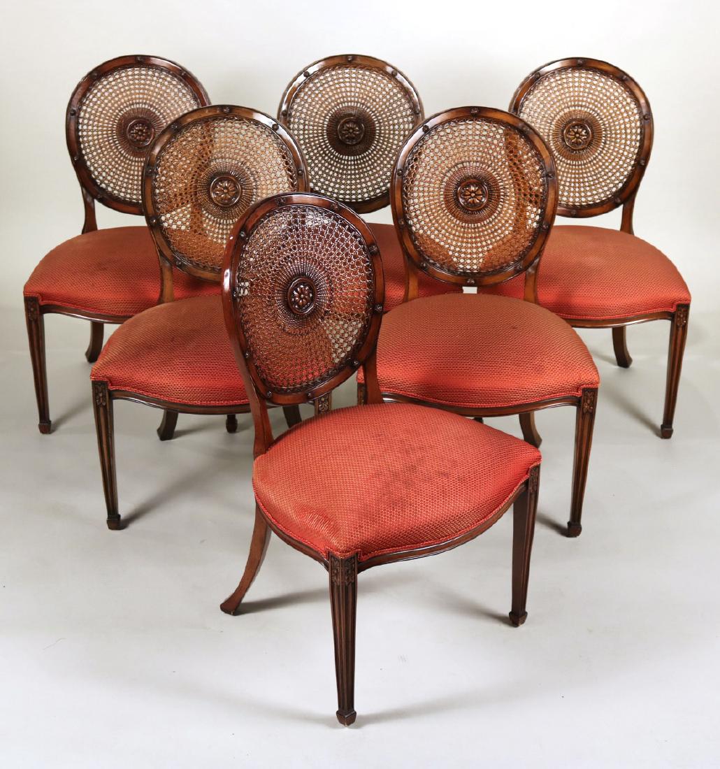 Six Georgian Style Dining Chairs (1 of 10)