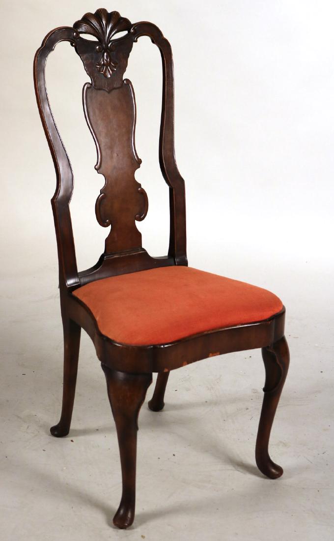 Baroque Style Mahogany Side Chair (1 of 9)