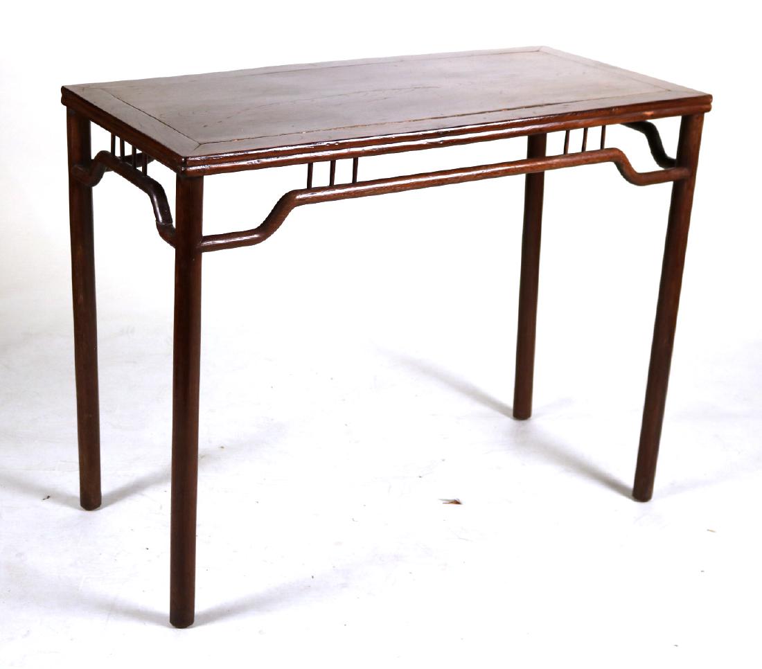 Chinese Hardwood Altar Table: 42 1/2"h x 33 1/2"l x 21"d
