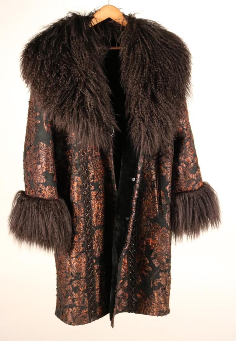 Mongolian Trim and Shearing Jacket: Size: Small/Medium