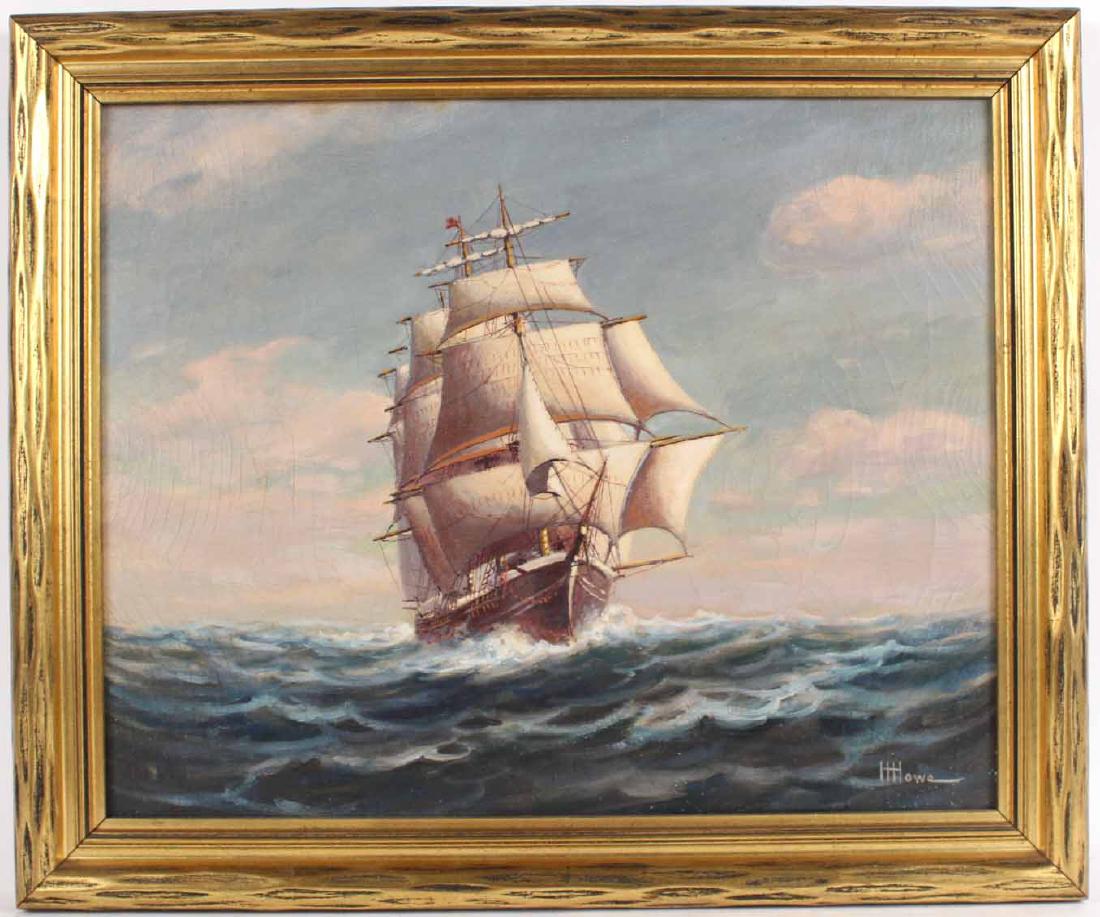 Oil on Canvas, "Levi Woodbury," Harry Hambro Howe (1 of 9)