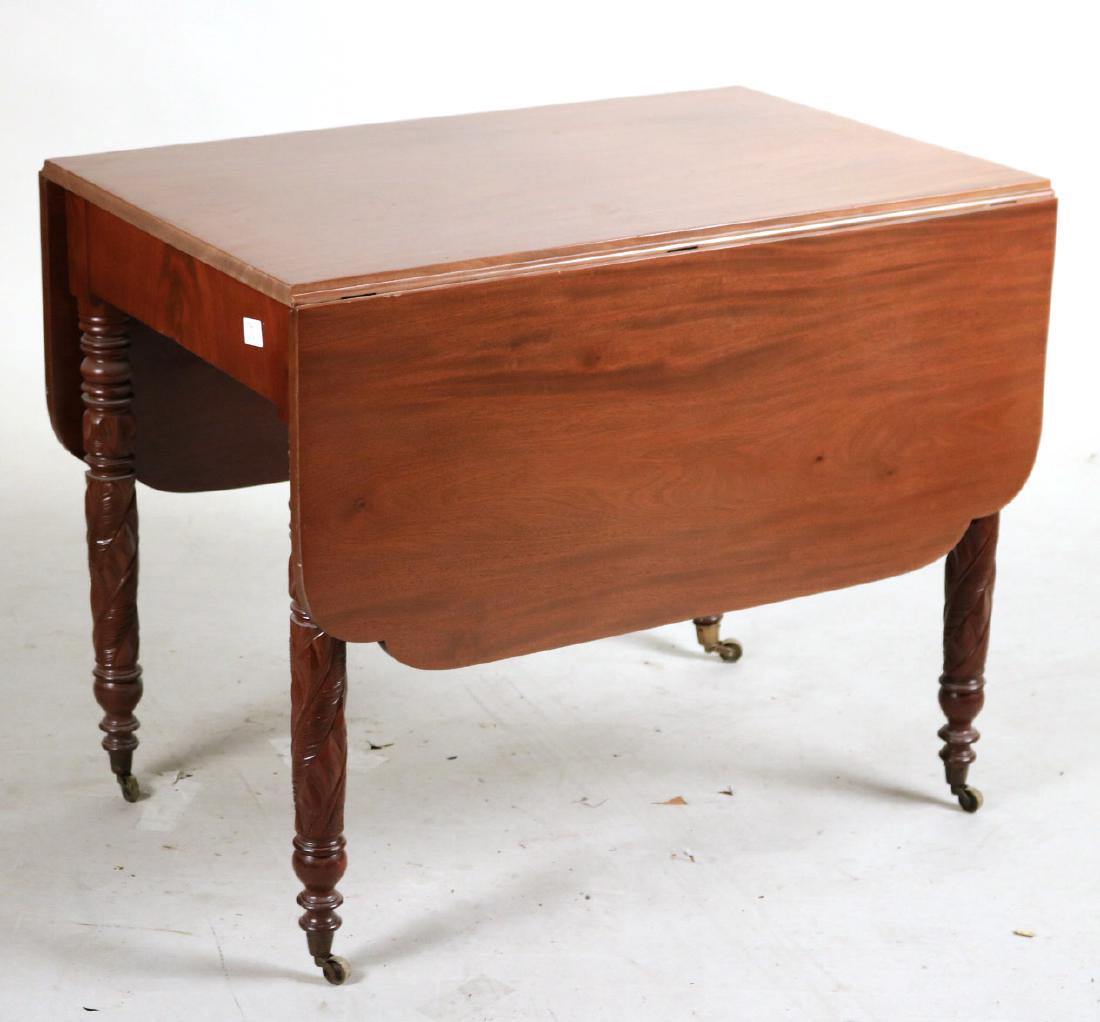 Empire Mahogany Drop Leaf Table (1 of 6)