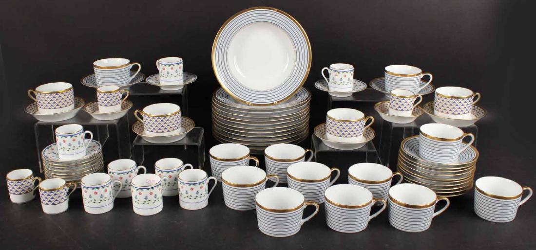 Partial Christian Dior Tropez Blue Dinner Service (1 of 10)