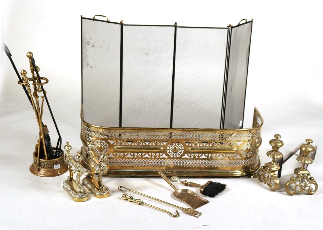 Group of Assorted Fireplace Tools (1 of 9)