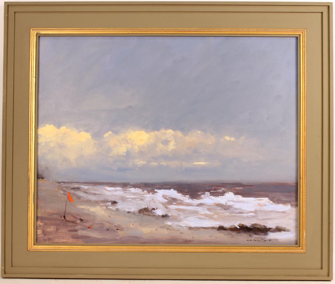 Oil on Canvas, Storm, Robert Waltsak (1 of 8)