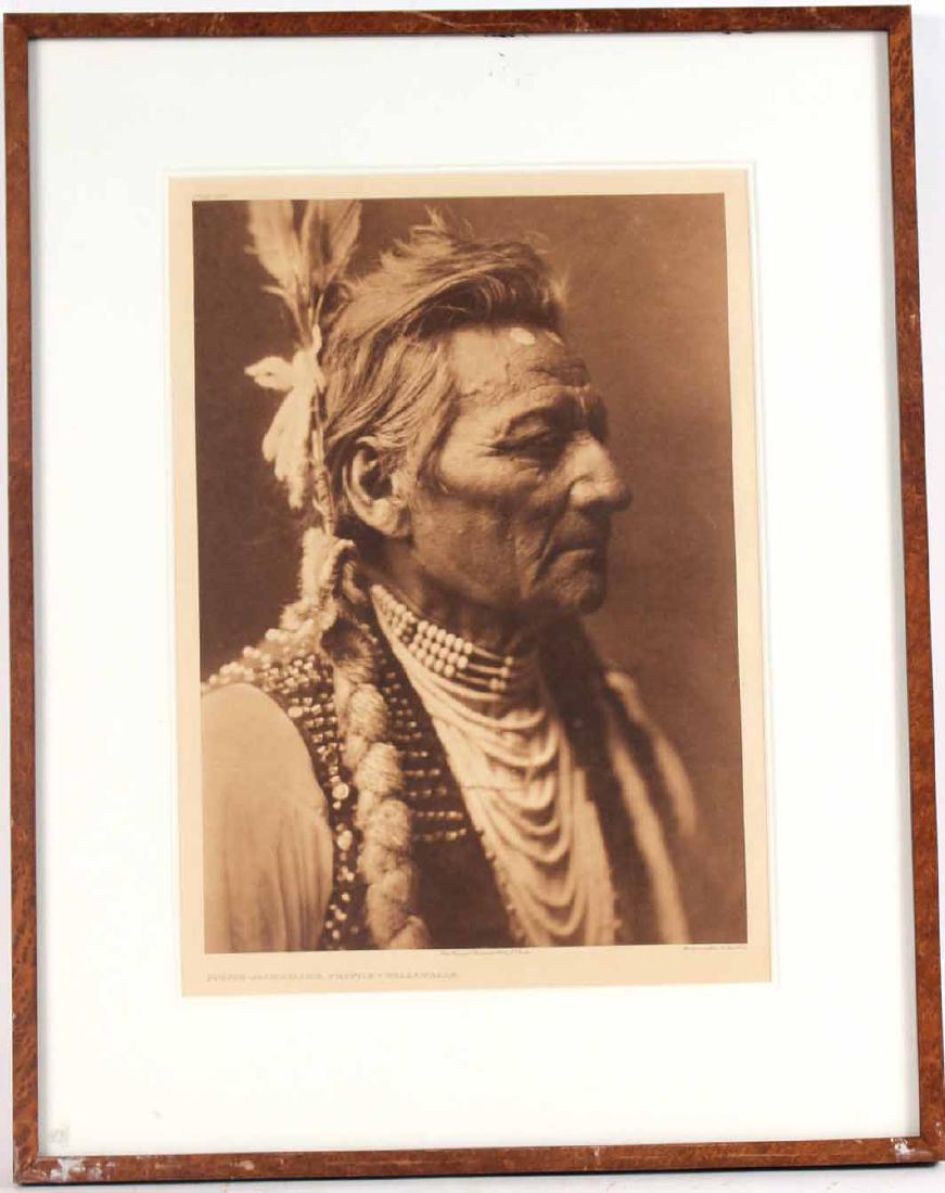 Print, Edward Sheriff Curtis, Native American (1 of 7)