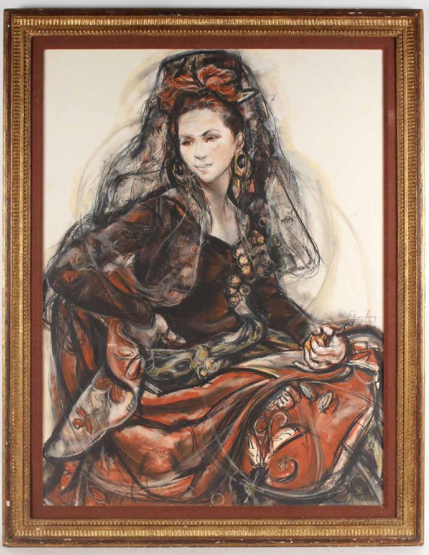 Mixed Media, Spanish Lady, Sheldon Schoneberg (1 of 7)