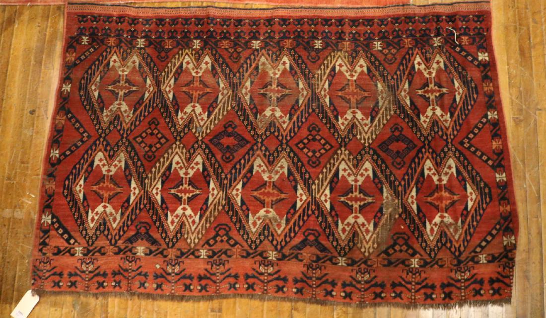 Caucasian Throw Rug (1 of 5)