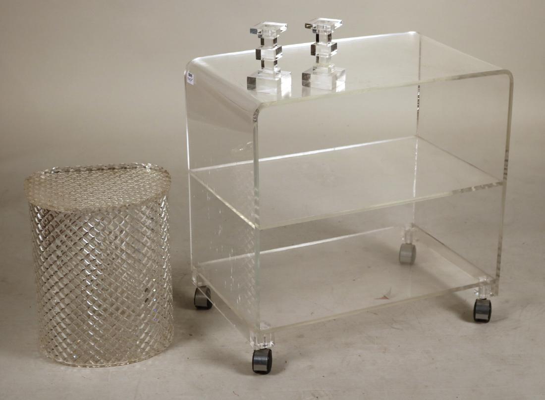 Group of Lucite Items (1 of 8)