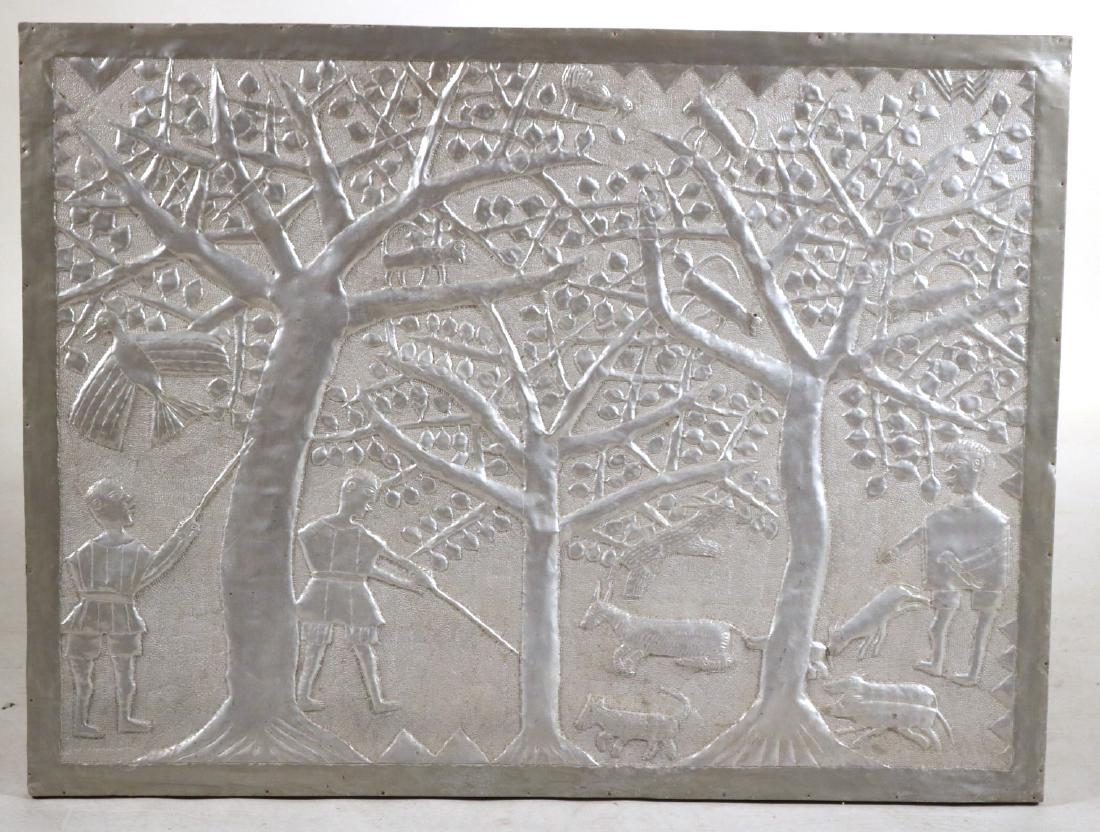 Primitive Style Punched Tin Wall Panel (1 of 5)