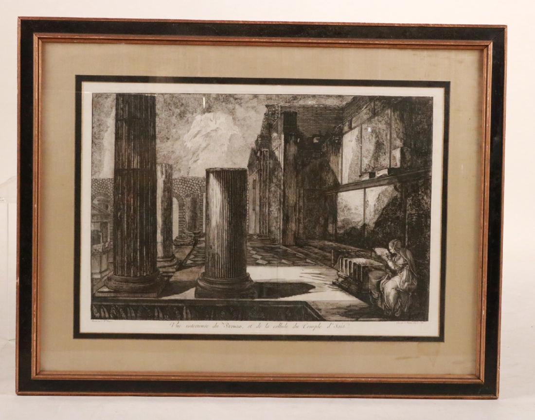 Architectural Etching, Giovanni Piranesi (1 of 6)