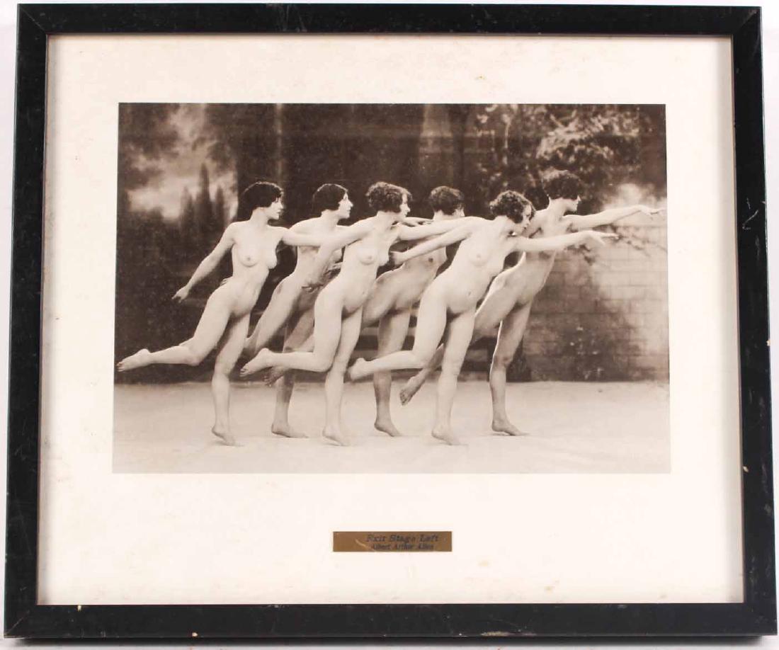 Print, "Exit Stage Left," Albert Arthur Allen (1 of 7)