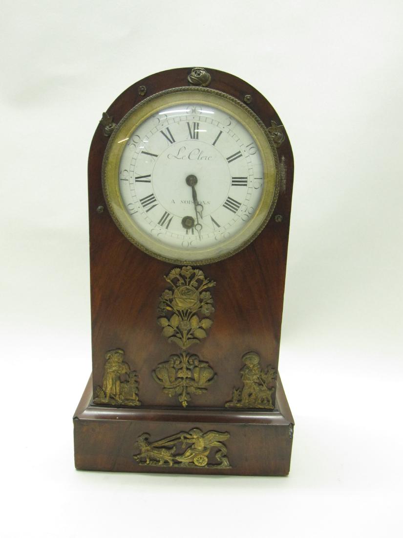 A. SOISSONS ORMOLU MOUNTED DOME TOP CLOCK (1 of 3)