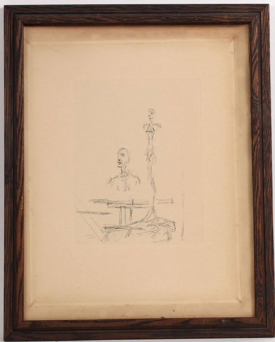 ETCHING TITLED " THE SEARCH" ALBERTO GIACOMETTI (1 of 10)