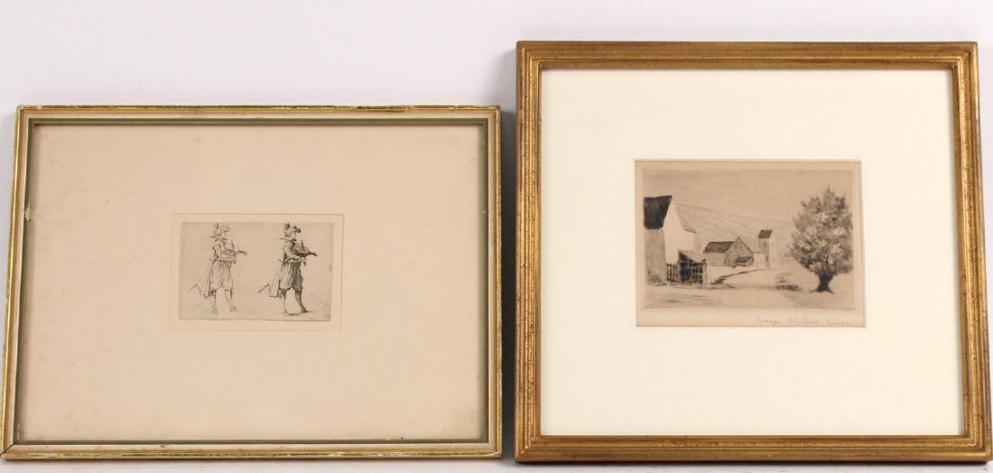 INK ON PAPER OF MAN WITH VIOLIN (1 of 10)