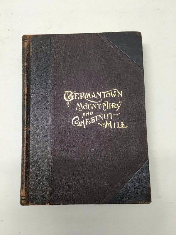 BOOK; GERMANTOWN PA 1889 (1 of 2)