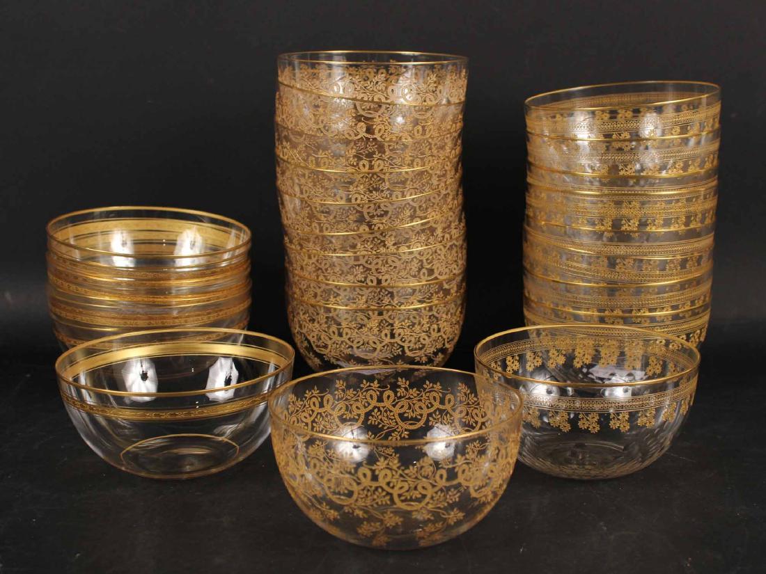 Twenty-Seven Assorted Gilt-Decorated Finger Bowls (1 of 4)
