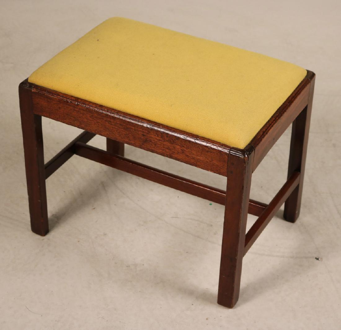 George III Mahogany Stool (1 of 5)