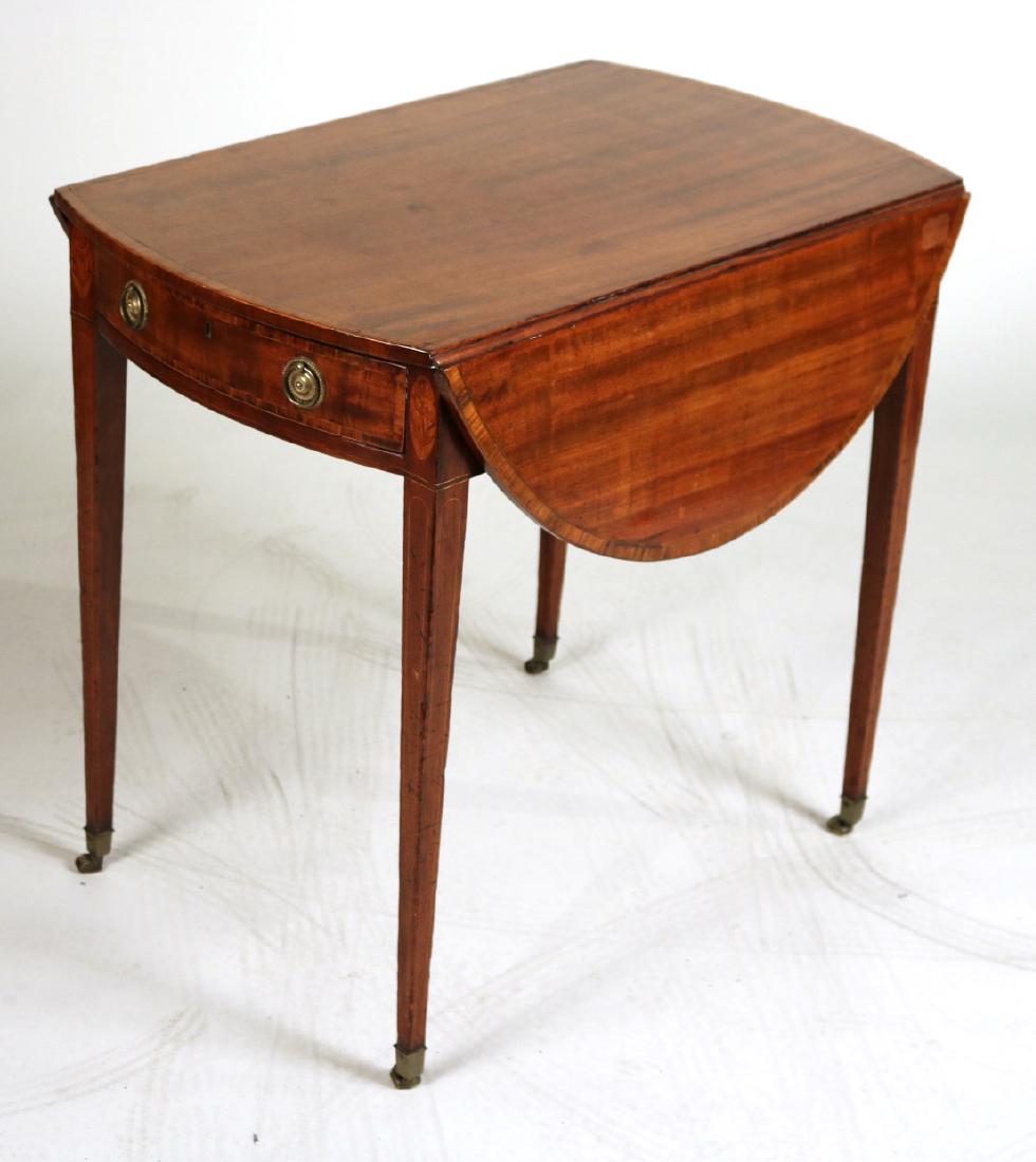 George III Inlaid Mahogany Pembroke Table (1 of 10)