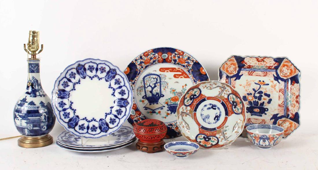 Group of Asian Porcelain Articles (1 of 10)