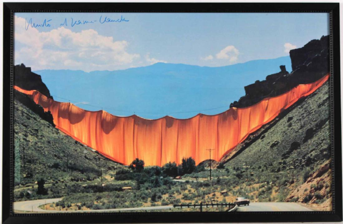 Cibachrome, "Valley Curtain," Jean Claude Christo (1 of 7)