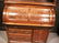 Victorian Walnut Roll-Top Secretary Bookcase - 10
