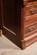 Victorian Walnut Roll-Top Secretary Bookcase - 5