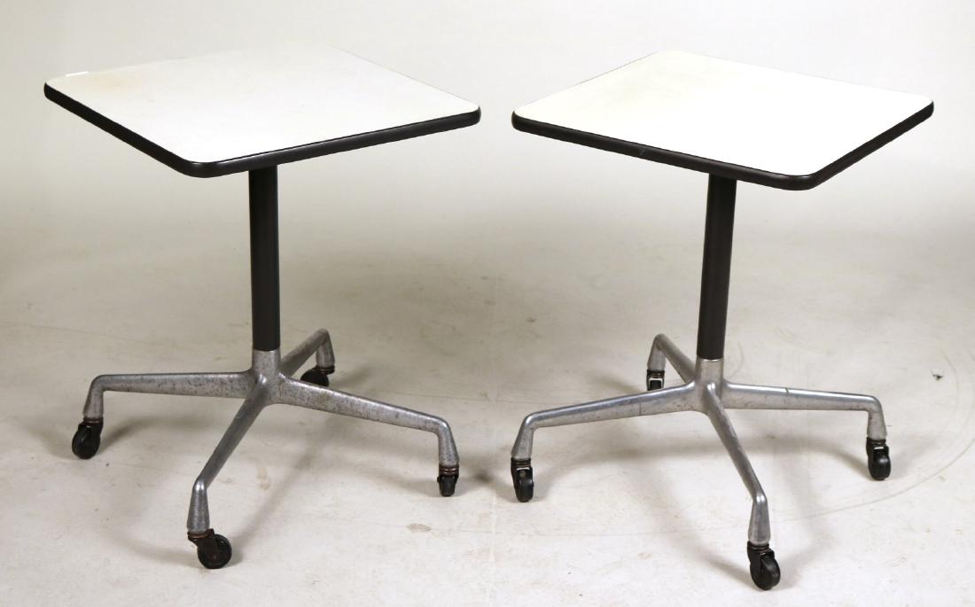 Pair of Herman Miller Eames Mobile Tables (1 of 7)