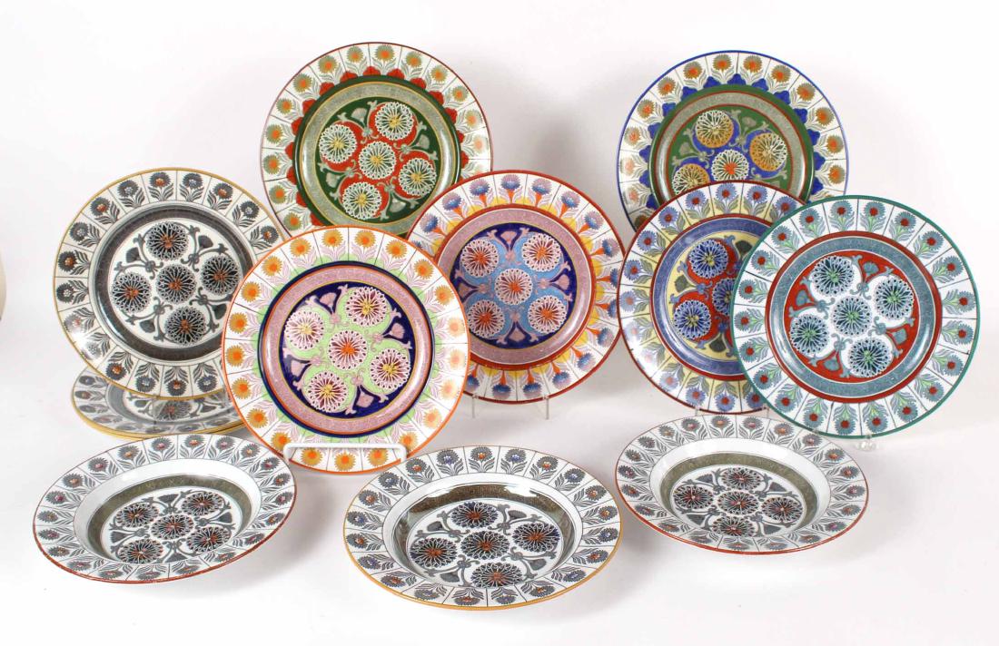 Group of Wedgwood "Marigold" Pattern Transferware (1 of 6)